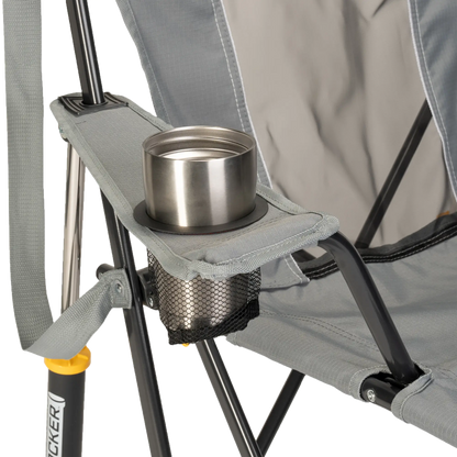 Heavy-Duty Freestyle Comfort Pro Rocker - Choice 375 - Freestyle Rocker Portable Outdoor Folding Chair Detail