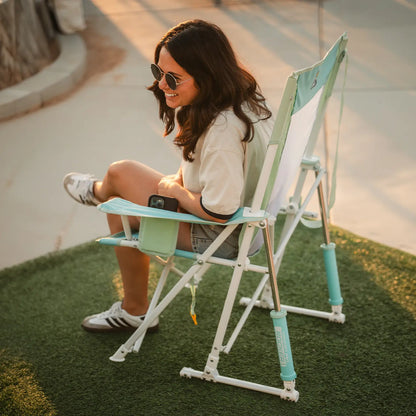 Heavy-Duty Freestyle Comfort Pro Rocker - Choice 375 - Freestyle Rocker Portable Outdoor Folding Chair Detail