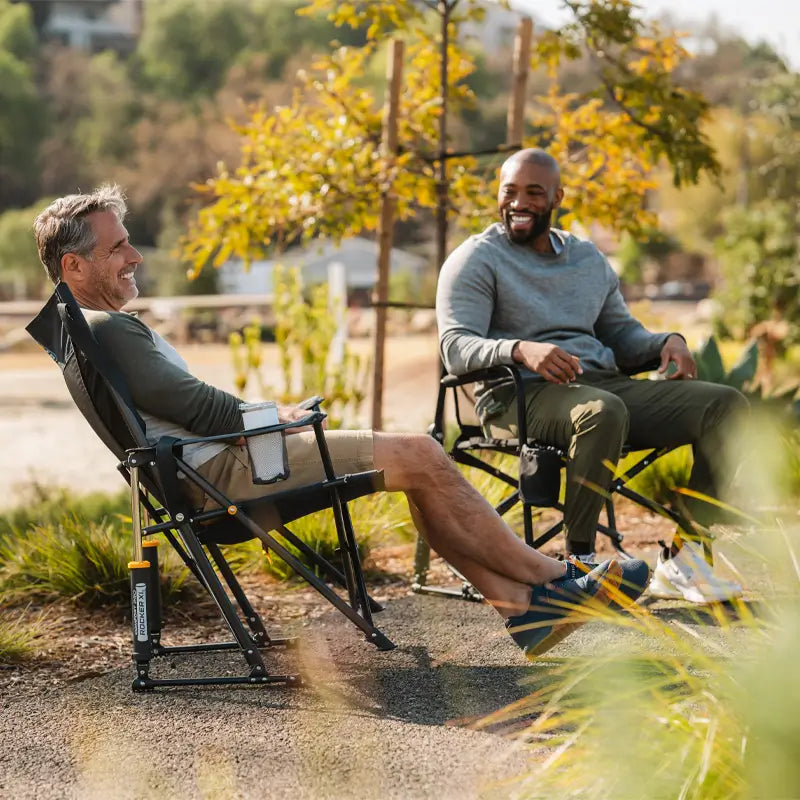 Premium All-Weather Comfort Pro Rocker XL - Choice 107 - RoadTrip Rocker Smooth Motion Camp Chair Detail