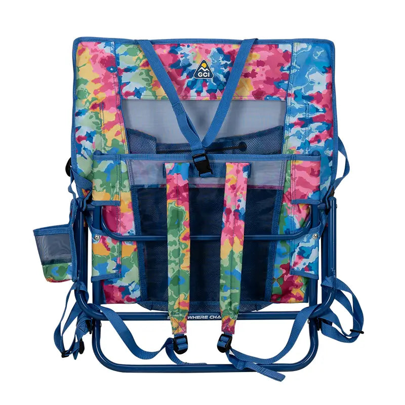 Sand-Friendly Everywhere Chair 2 - Choice 656 - Multi-Position Outdoor Beach Chair with Pillow Detail