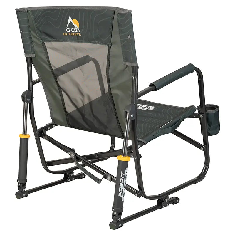 Heavy-Duty Freestyle FirePit Rocker - Choice 737 - Freestyle Rocker Portable Outdoor Folding Chair Detail