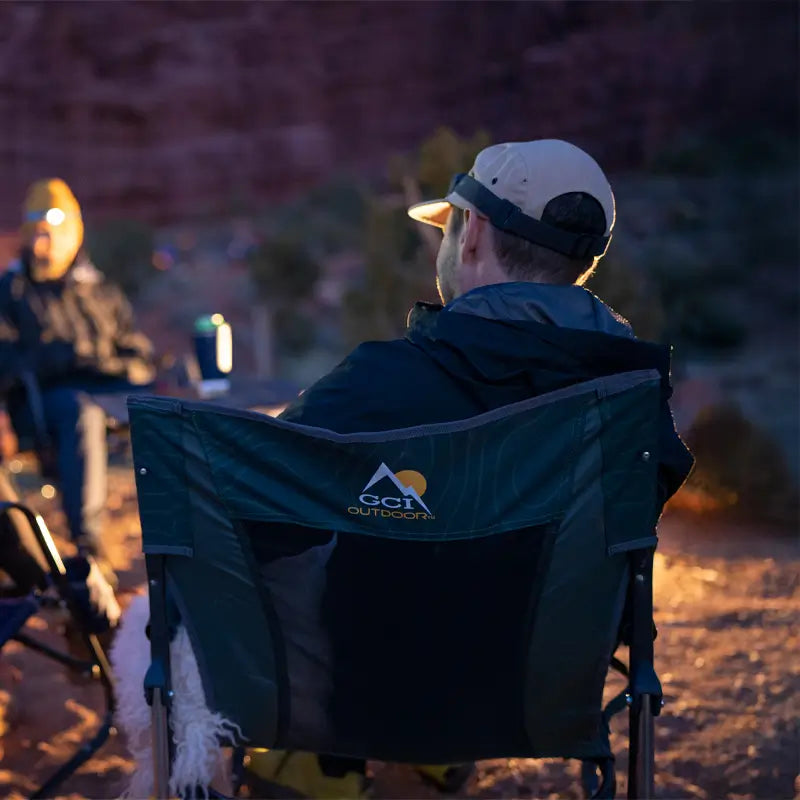 Heavy-Duty Freestyle FirePit Rocker - Choice 737 - Freestyle Rocker Portable Outdoor Folding Chair Detail
