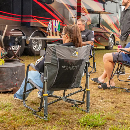 Heavy-Duty Freestyle FirePit Rocker - Choice 737 - Freestyle Rocker Portable Outdoor Folding Chair Detail