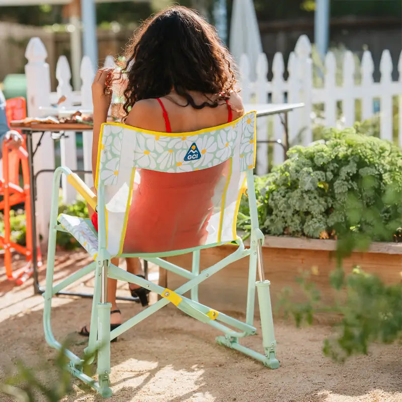 Heavy-Duty Freestyle Freestyle Rocker - Choice 711 - RoadTrip Rocker Smooth Motion Camp Chair Detail