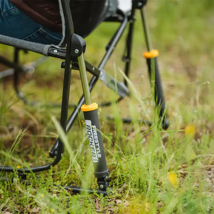 Heavy-Duty Freestyle Freestyle Rocker - Choice 711 - RoadTrip Rocker Smooth Motion Camp Chair Detail
