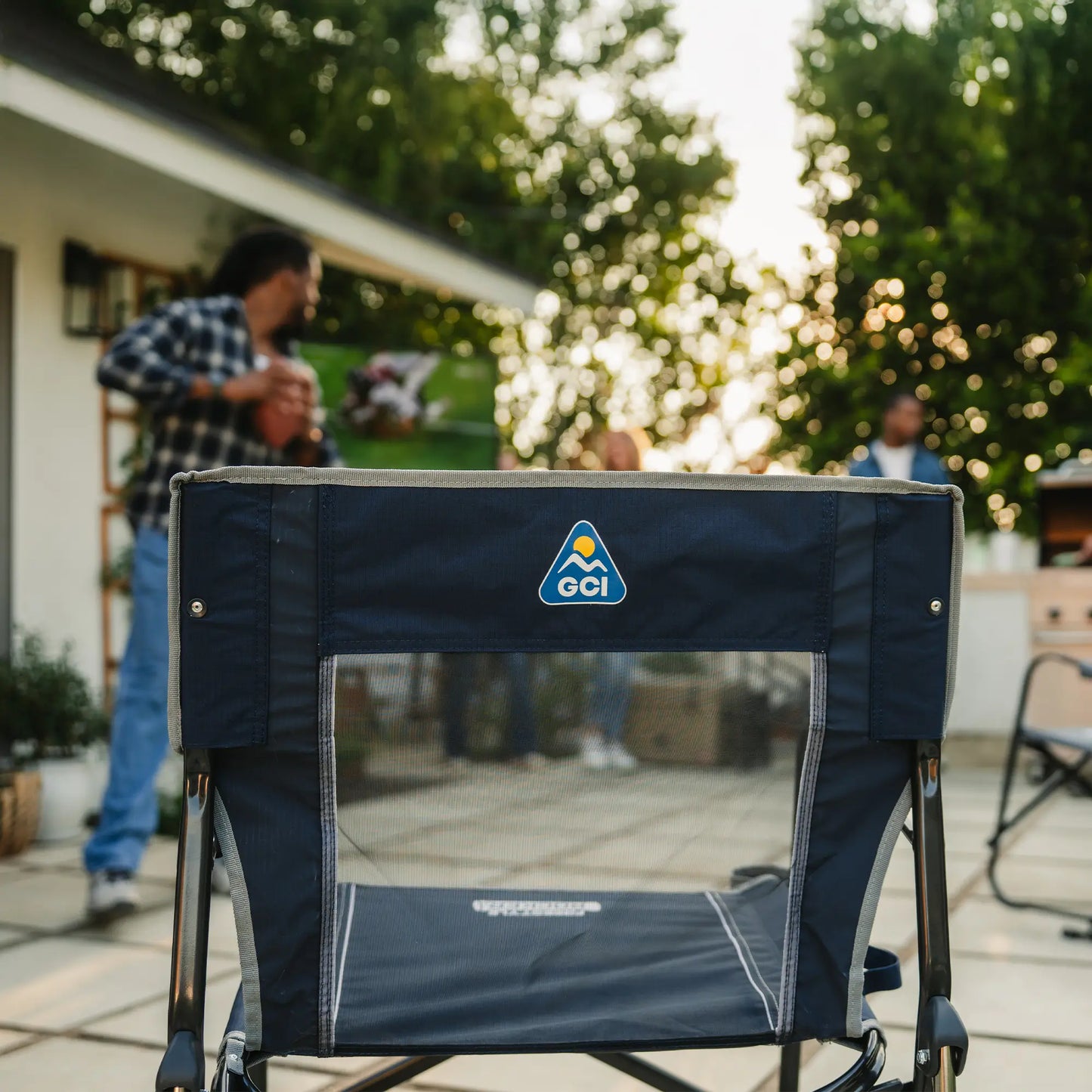 Heavy-Duty Freestyle Freestyle Rocker - Choice 711 - RoadTrip Rocker Smooth Motion Camp Chair Detail