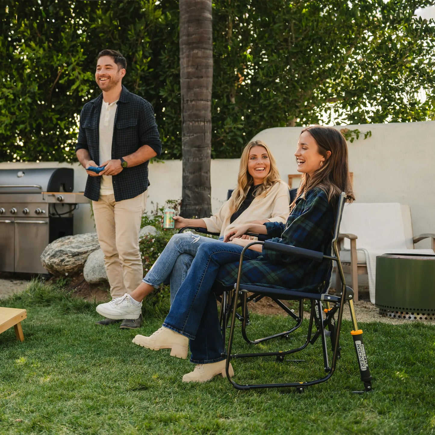 Heavy-Duty Freestyle Freestyle Rocker - Choice 711 - RoadTrip Rocker Smooth Motion Camp Chair Detail