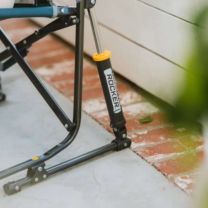 Heavy-Duty Freestyle Freestyle Rocker with Side Table - Choice 853 - RoadTrip Rocker Smooth Motion Camp Chair Detail