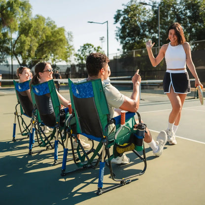 Luxury Camp Stowaway Rocker - Choice 794 - Freestyle Rocker Portable Outdoor Folding Chair Detail
