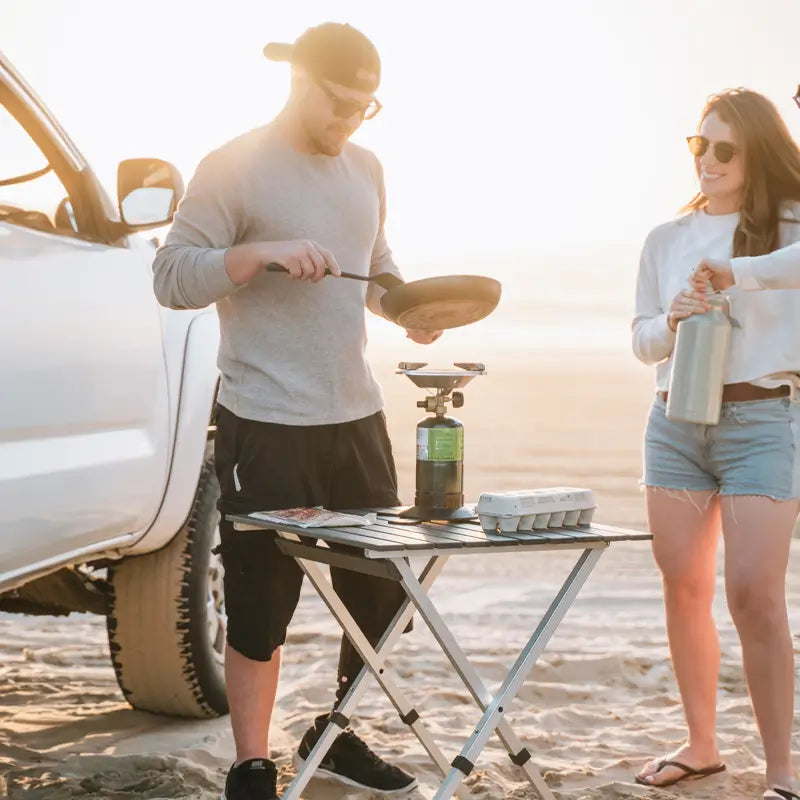 Slim-Fold Compact Camp Table 25 - Choice 214 - Master Outdoor Kitchen Station for Tailgating & BBQ Detail