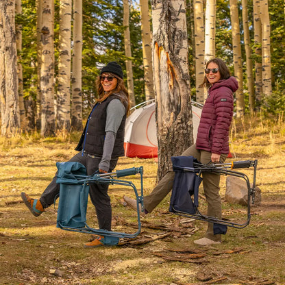 Premium All-Weather Grab & Go Rocker - Choice 551 - Freestyle Rocker Portable Outdoor Folding Chair Detail