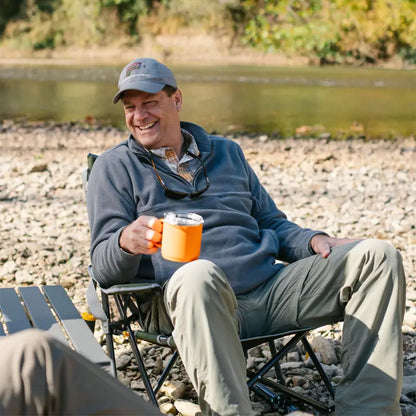 Smooth Motion Kickback Rocker - Choice 345 - Patented Spring-Action Rocking Chair for Camping Detail