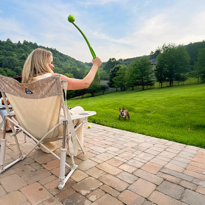 Smooth Motion Kickback Rocker - Choice 345 - Patented Spring-Action Rocking Chair for Camping Detail