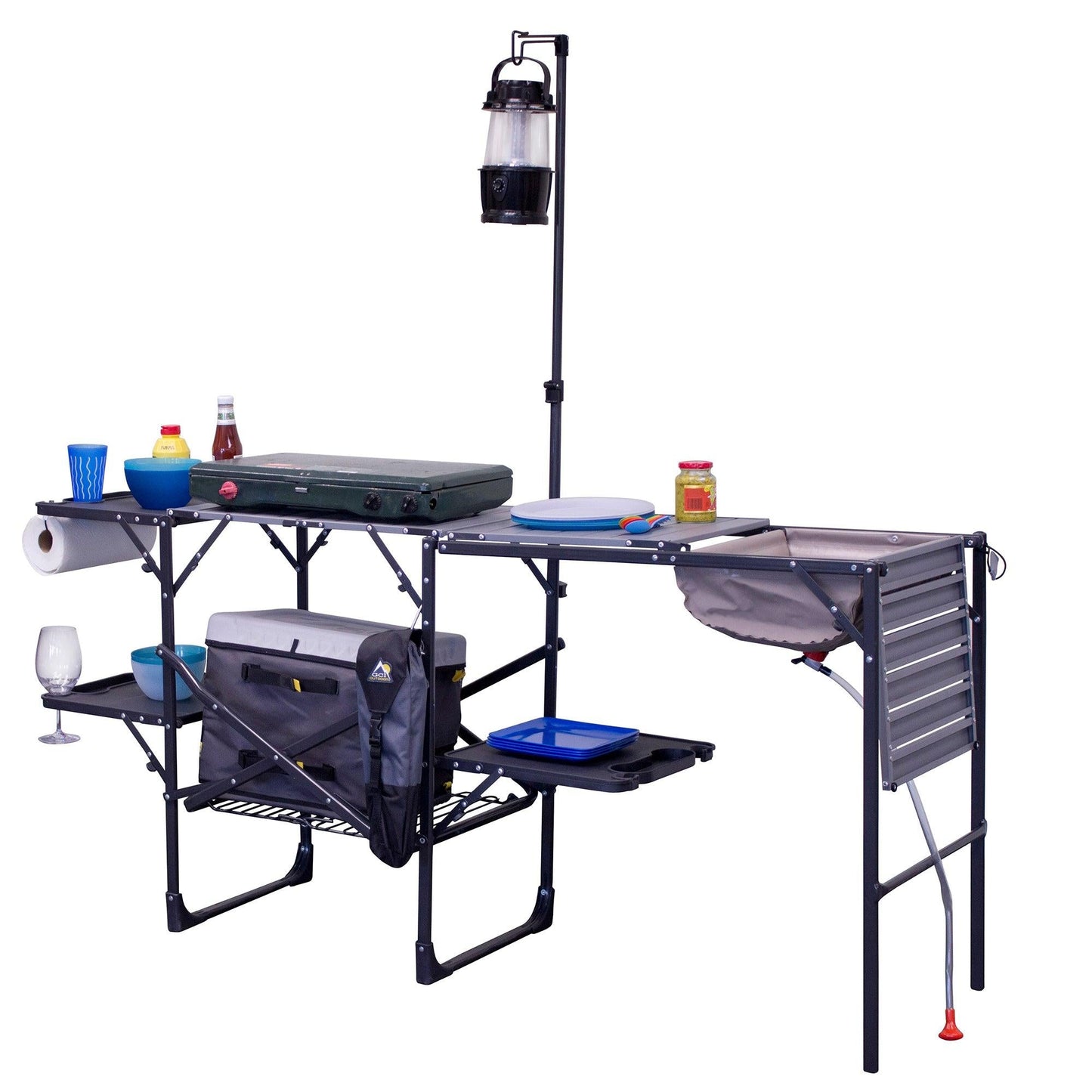 Heavy-Duty Camp Master Cook Station - Choice 171 - Multi-Purpose Outdoor Culinary Cooking Set Detail