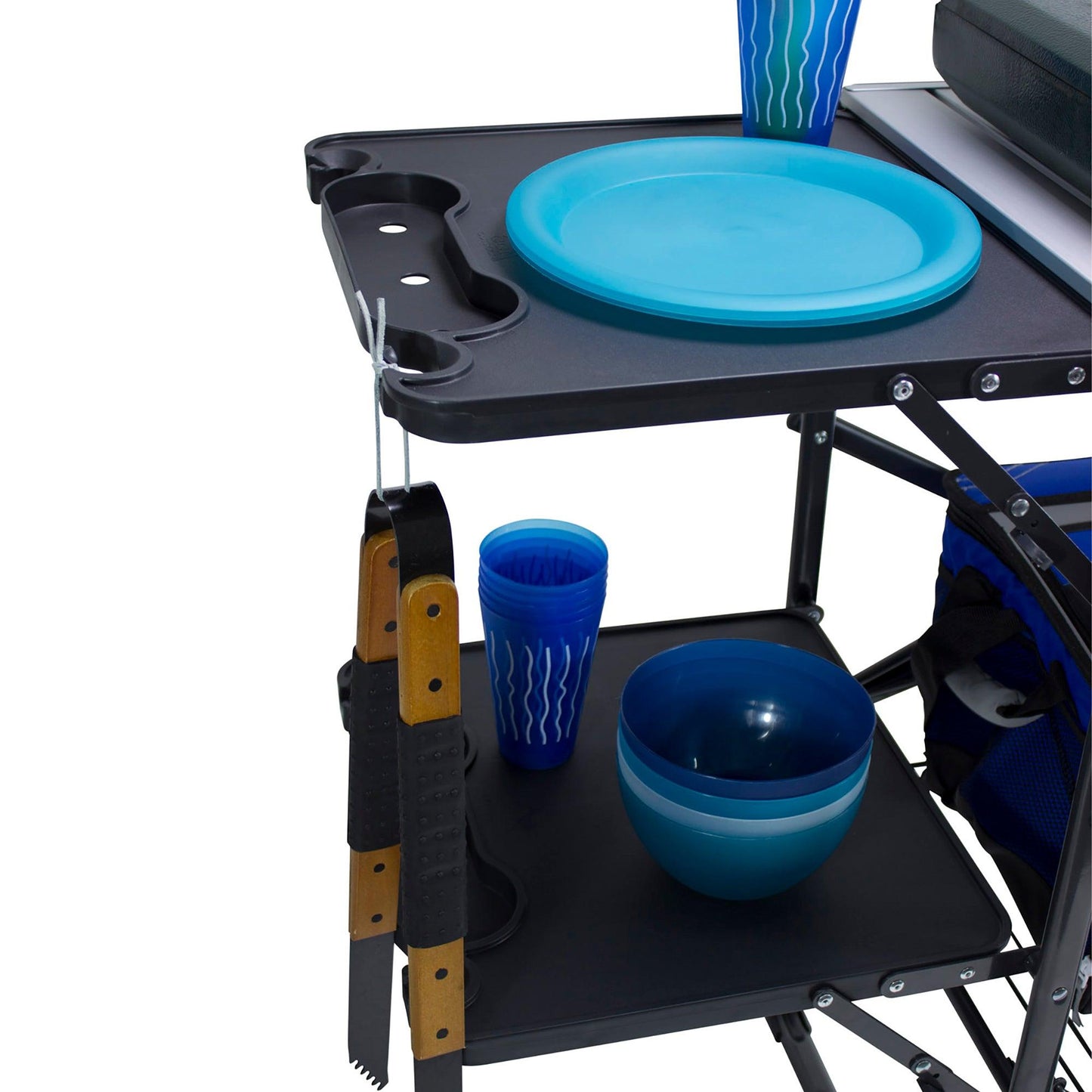 Heavy-Duty Camp Master Cook Station - Choice 171 - Multi-Purpose Outdoor Culinary Cooking Set Detail