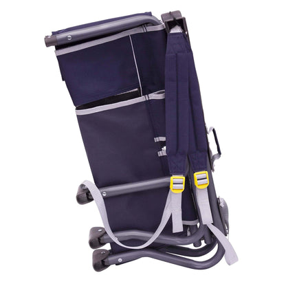Telescoping Frame Bi-Fold Slim Event Chair - Choice 334 - Ultra-Lightweight Telescoping PackSeat Travel Stool Detail