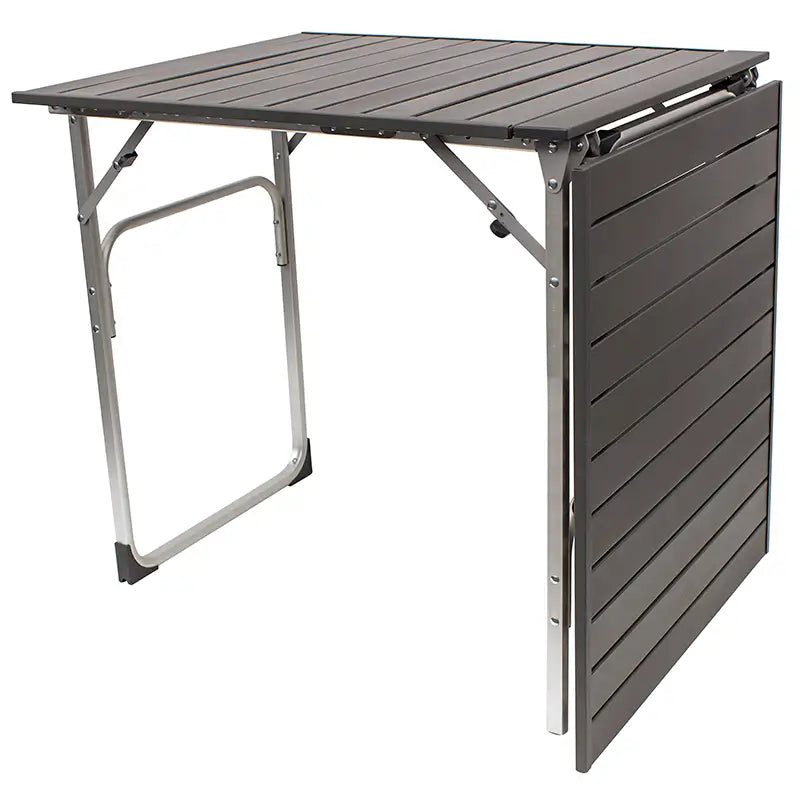 Multi-Functional Cook Slim-Fold Table - Choice 196 - Multi-Functional Heavy-Duty Grilling Table Counter Detail