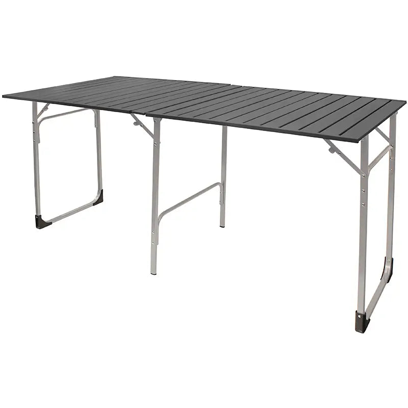 Heavy-Duty Grilling Slim-Fold Table XL - Choice 651 - Master Outdoor Kitchen Station for Tailgating & BBQ - Default Title