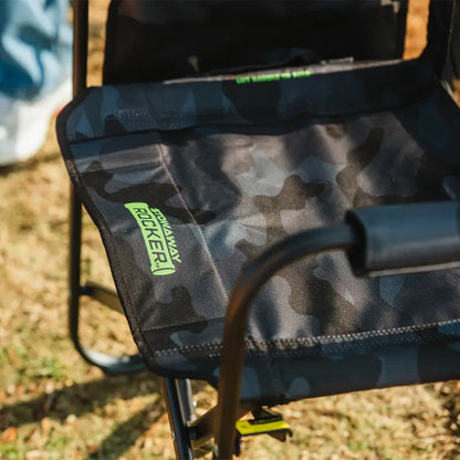 Luxury Camp Stowaway Rocker - Choice 794 - Freestyle Rocker Portable Outdoor Folding Chair Detail