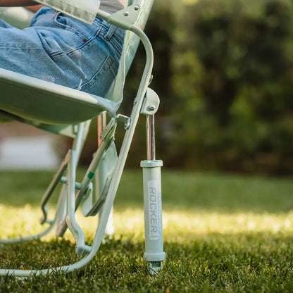 Luxury Camp Stowaway Rocker - Choice 794 - Freestyle Rocker Portable Outdoor Folding Chair Detail