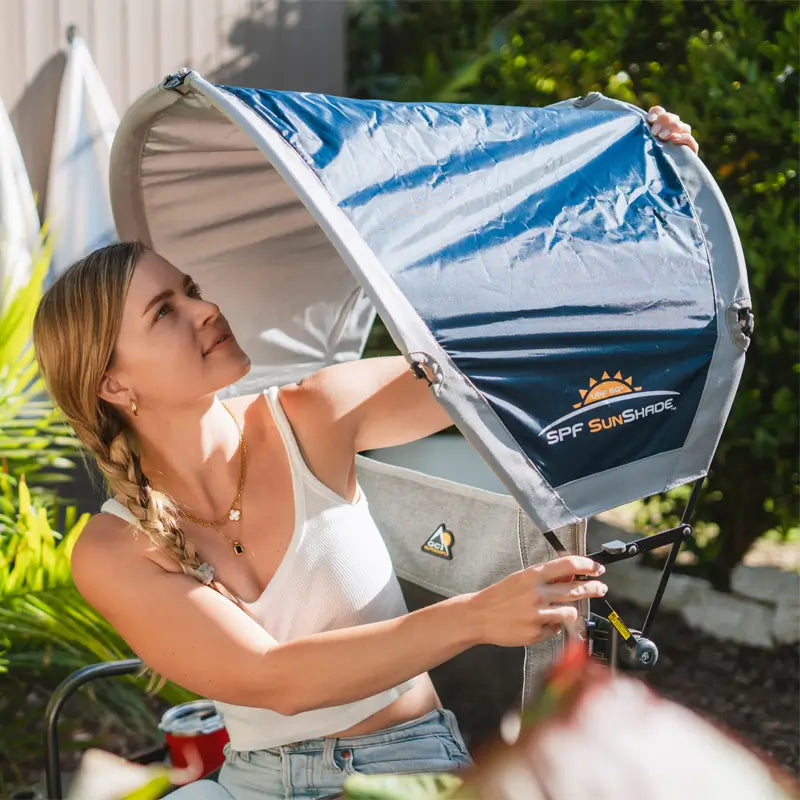 UV-Protection SunShade Accessory - Choice 361 - Portable Beach Canopy with Adjustable Shade Angle Detail