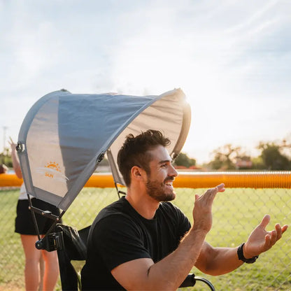 UV-Protection SunShade Accessory - Choice 361 - Portable Beach Canopy with Adjustable Shade Angle Detail