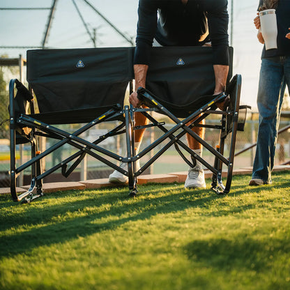 Patented Spring-Action Tandem Rocker - Choice 227 - RoadTrip Rocker Smooth Motion Camp Chair Detail