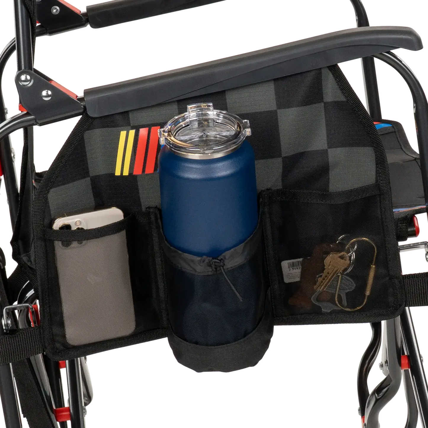 Heavy-Duty Freestyle Adjustable Rocker - NASCAR - Choice 899 - Freestyle Rocker Portable Outdoor Folding Chair Detail