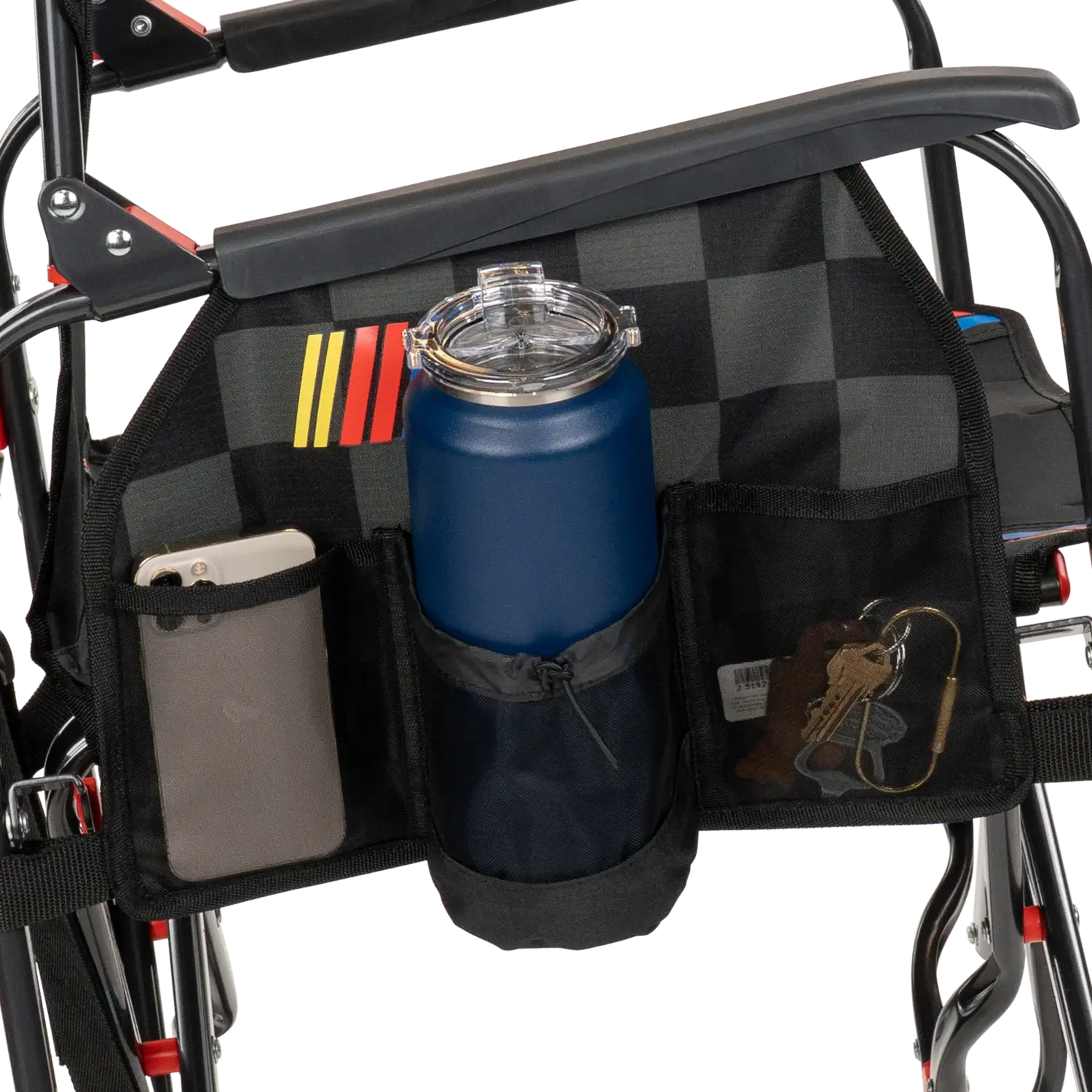 Heavy-Duty Freestyle Adjustable Rocker - NASCAR - Choice 899 - Freestyle Rocker Portable Outdoor Folding Chair Detail
