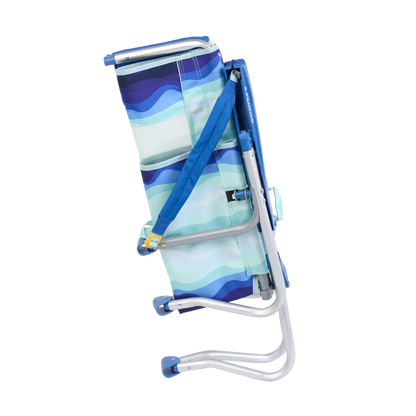 Rust-Resistant Aluminum Bi-Fold Beach Chair - Choice 601 - Rust-Resistant Aluminum Sand-Friendly Lounge Chair Detail