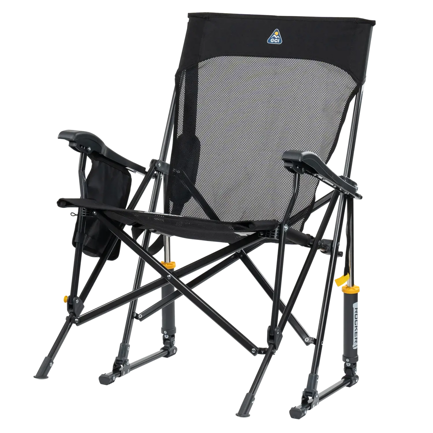 Premium All-Weather BreezeRocker - Choice 504 - RoadTrip Rocker Smooth Motion Camp Chair Detail