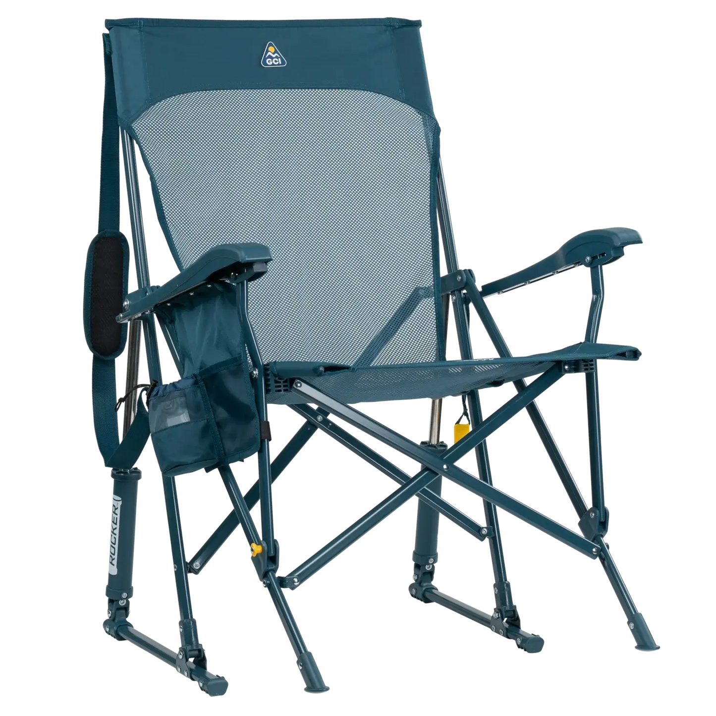 Premium All-Weather BreezeRocker - Choice 504 - RoadTrip Rocker Smooth Motion Camp Chair - Teal