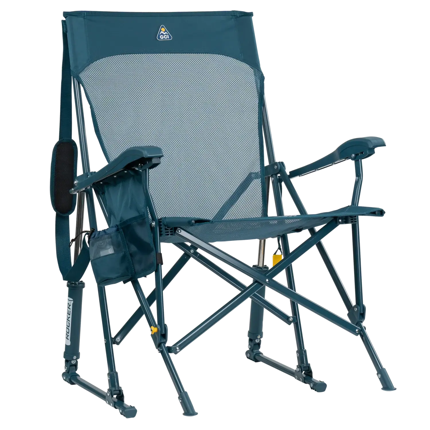 Premium All-Weather BreezeRocker - Choice 504 - RoadTrip Rocker Smooth Motion Camp Chair - Teal