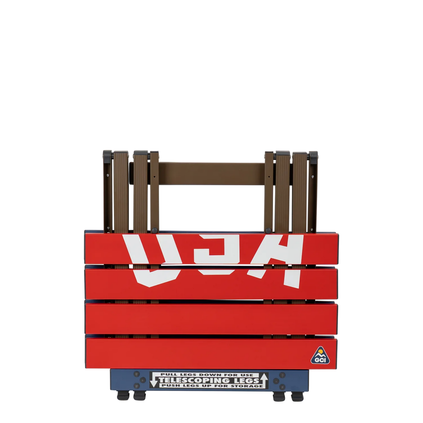 Multi-Functional Cook Compact Camp Table 20 - USA Anniversary Deluxe - Choice 757 - Multi-Functional Heavy-Duty Grilling Table Counter Detail