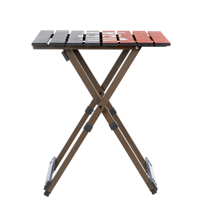 Multi-Functional Cook Compact Camp Table 20 - USA Anniversary Deluxe - Choice 757 - Multi-Functional Heavy-Duty Grilling Table Counter Detail