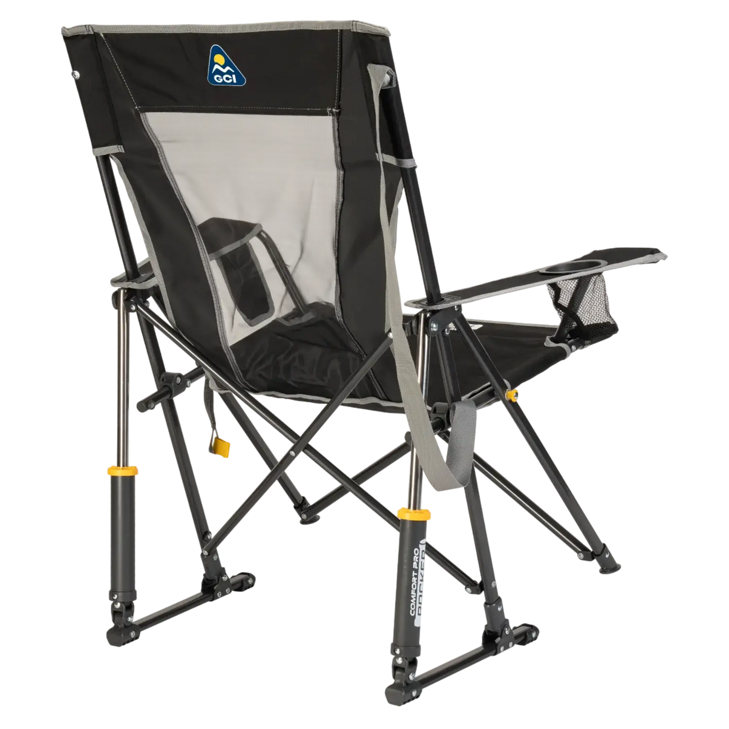 Heavy-Duty Freestyle Comfort Pro Rocker - Choice 375 - Freestyle Rocker Portable Outdoor Folding Chair Detail