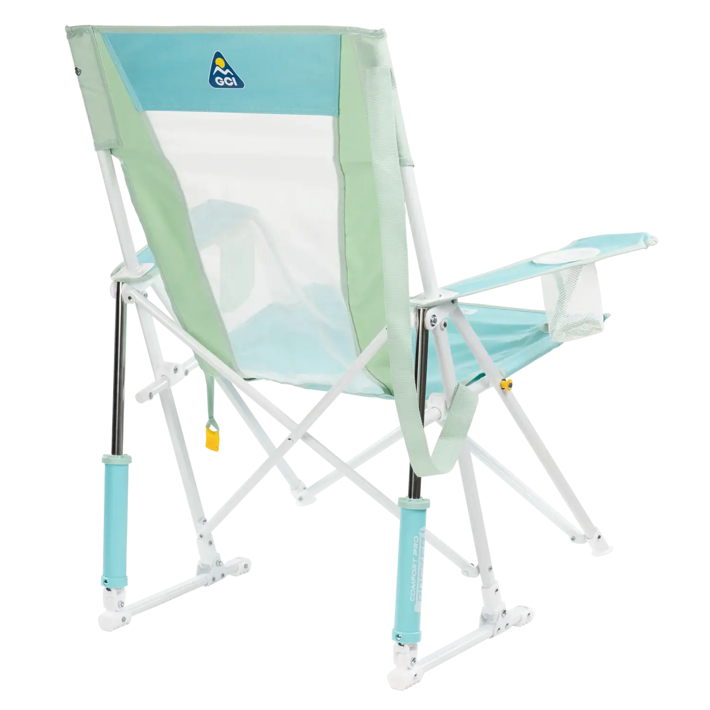 Heavy-Duty Freestyle Comfort Pro Rocker - Choice 375 - Freestyle Rocker Portable Outdoor Folding Chair Detail