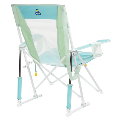 Heavy-Duty Freestyle Comfort Pro Rocker - Choice 375 - Freestyle Rocker Portable Outdoor Folding Chair Detail