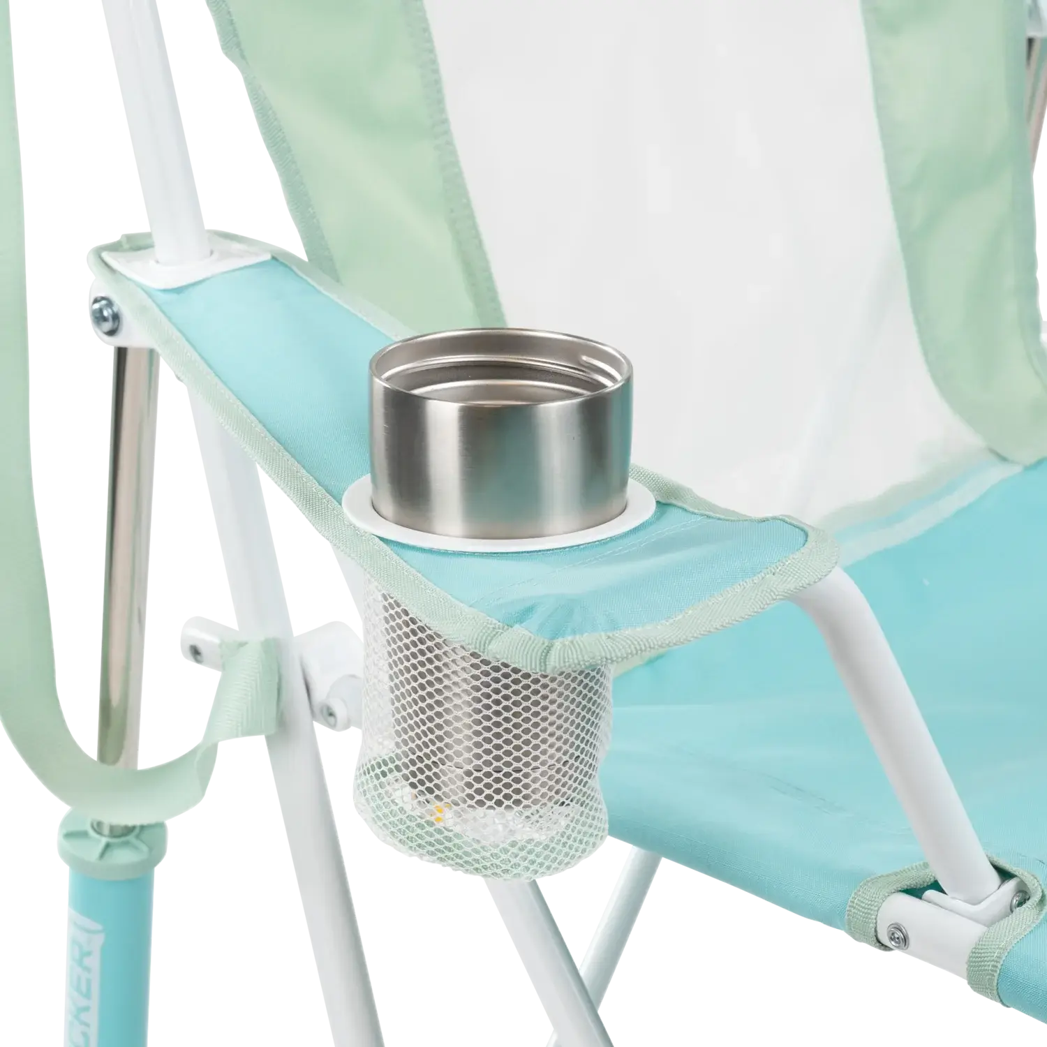 Heavy-Duty Freestyle Comfort Pro Rocker - Choice 375 - Freestyle Rocker Portable Outdoor Folding Chair Detail