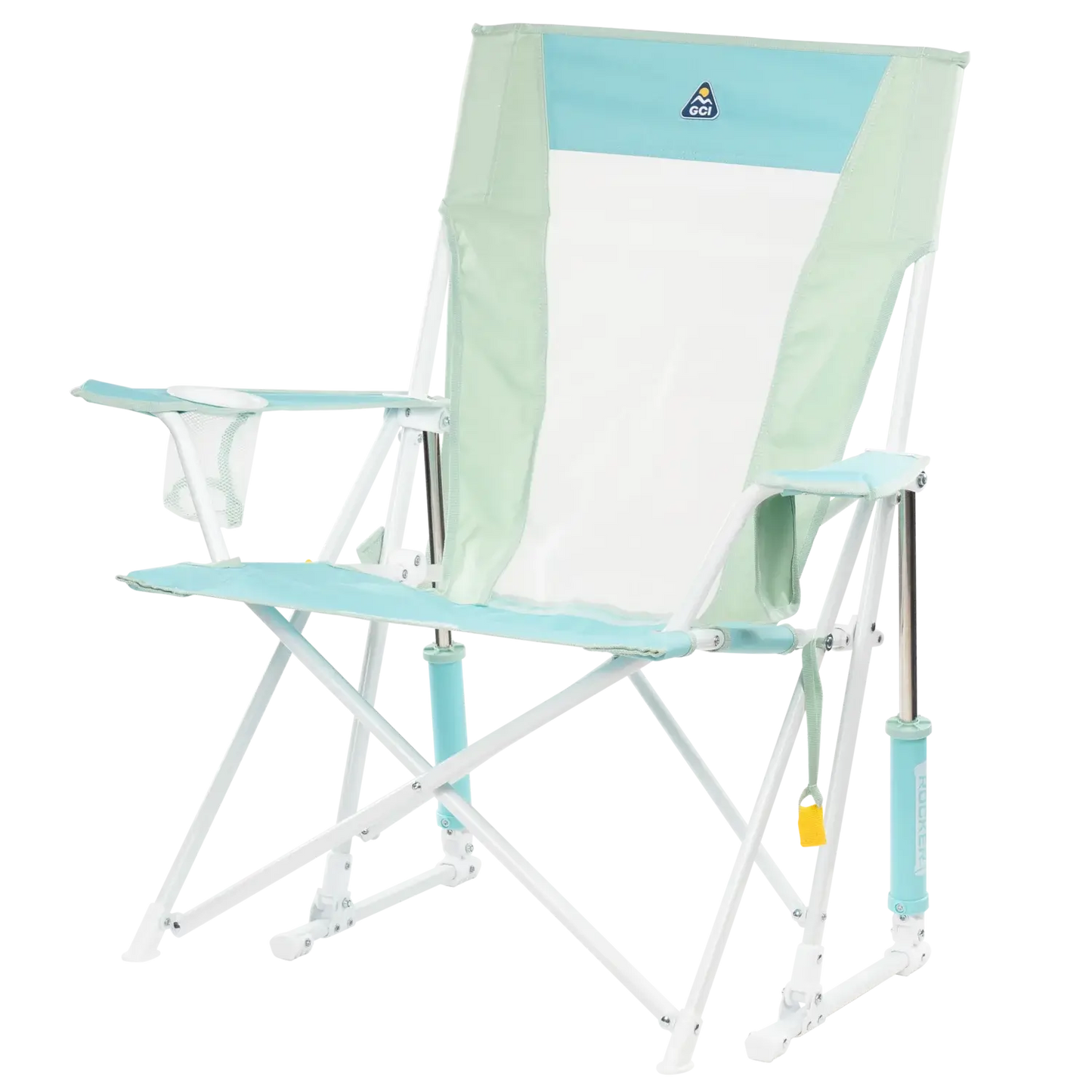 Heavy-Duty Freestyle Comfort Pro Rocker - Choice 375 - Freestyle Rocker Portable Outdoor Folding Chair Detail