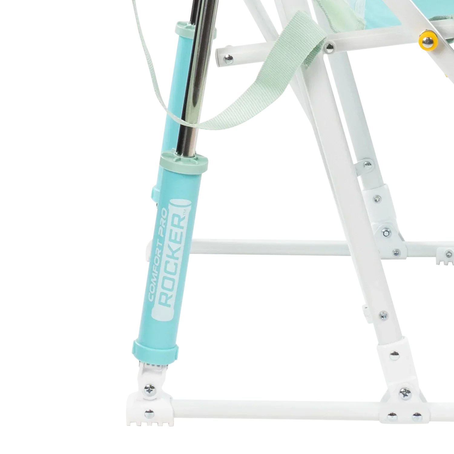 Heavy-Duty Freestyle Comfort Pro Rocker - Choice 375 - Freestyle Rocker Portable Outdoor Folding Chair Detail