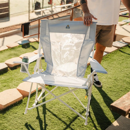Premium All-Weather Comfort Pro Rocker XL - Choice 107 - RoadTrip Rocker Smooth Motion Camp Chair Detail