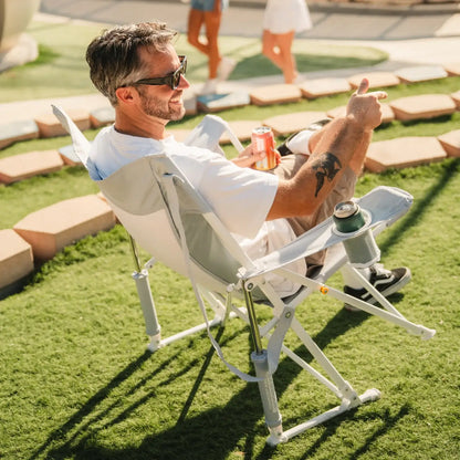 Premium All-Weather Comfort Pro Rocker XL - Choice 107 - RoadTrip Rocker Smooth Motion Camp Chair Detail