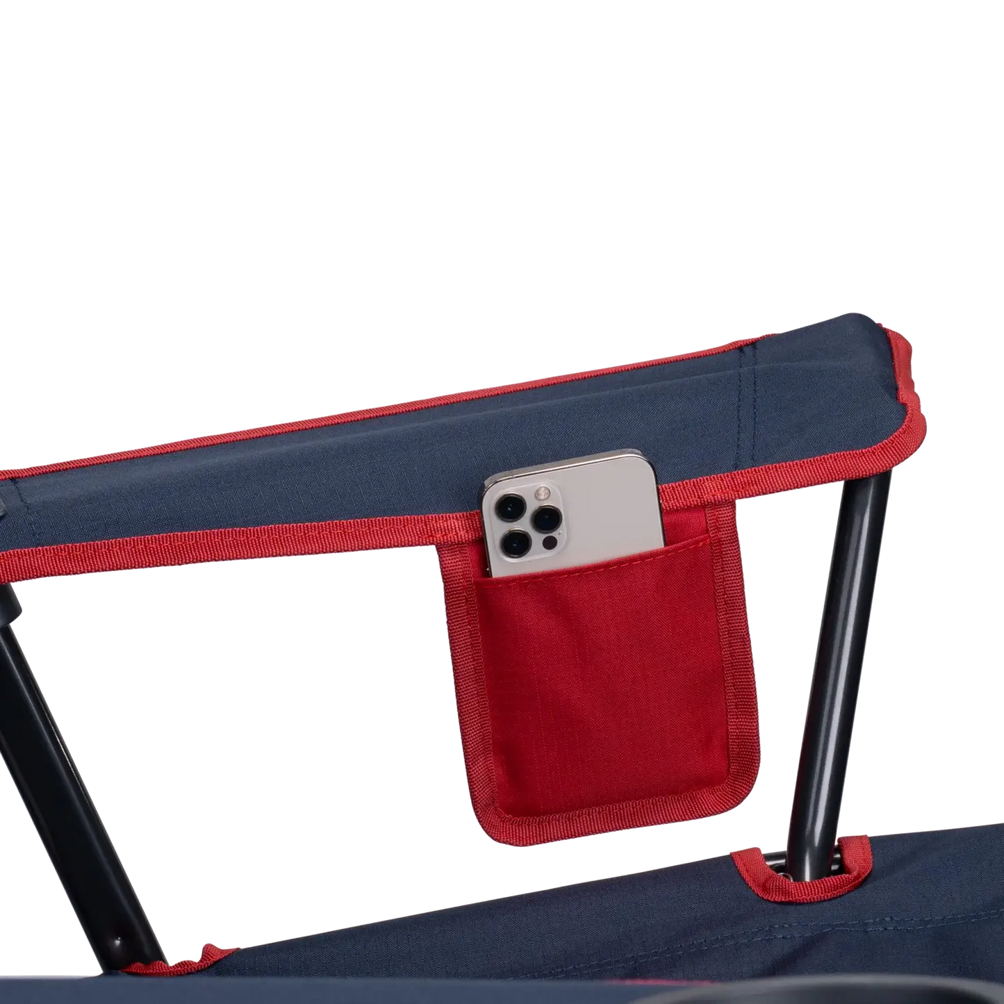 Space-Saving Pico Comfort Quad Chair - Choice 989 - Premium Slim-Fold Compact Chair with Messenger Bag Detail