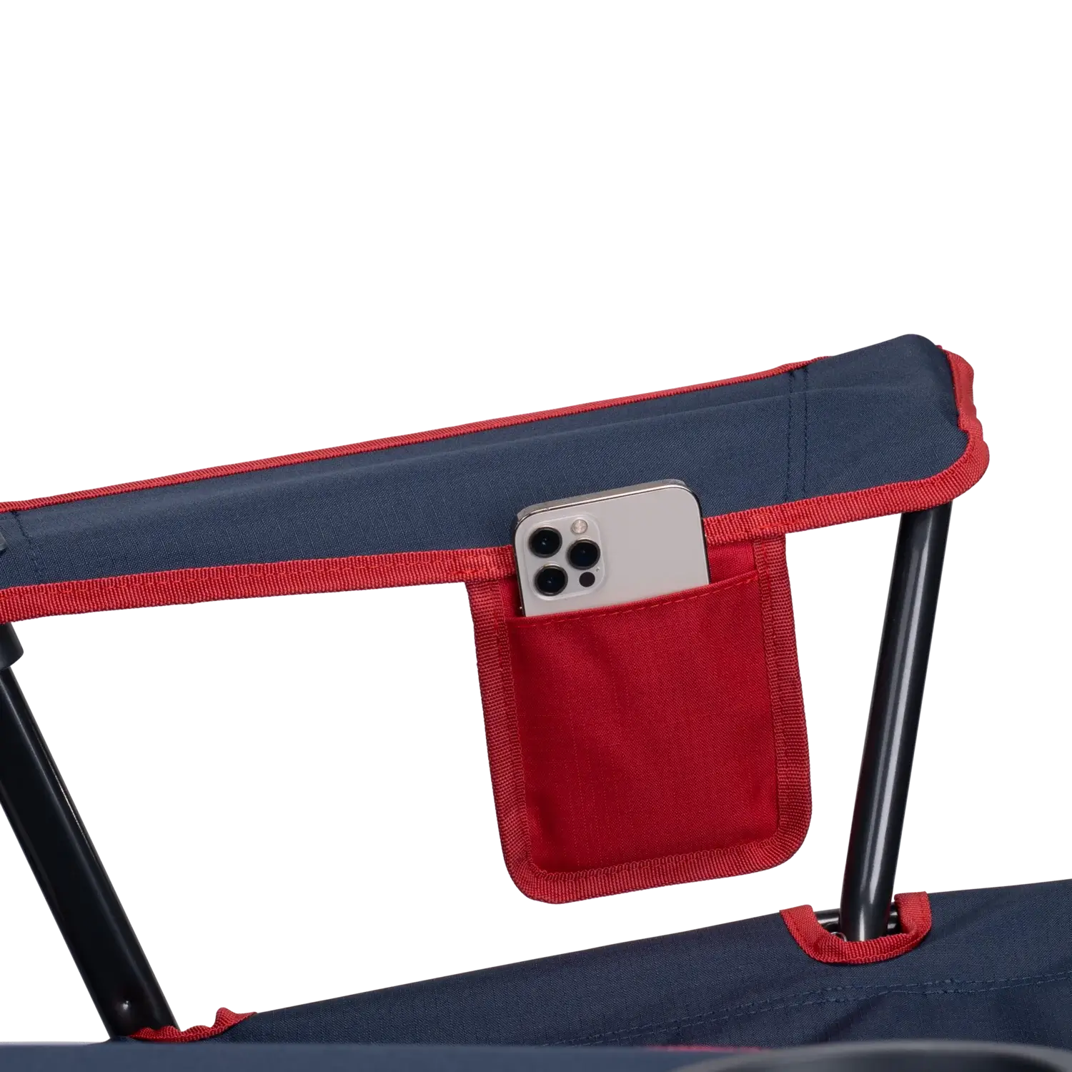 Space-Saving Pico Comfort Quad Chair - Choice 989 - Premium Slim-Fold Compact Chair with Messenger Bag Detail