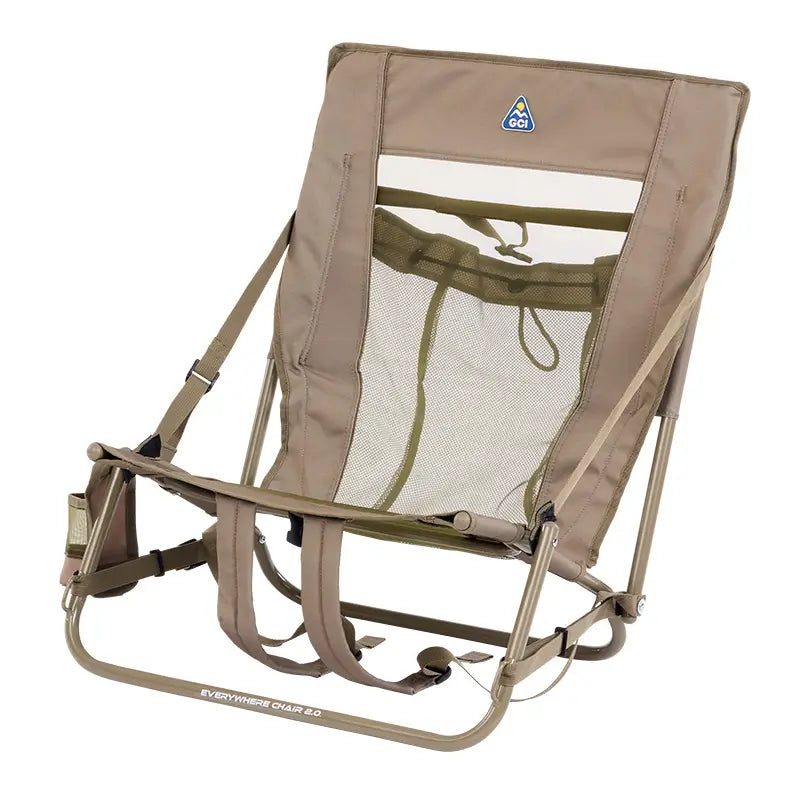 Sand-Friendly Everywhere Chair 2 - Choice 656 - Multi-Position Outdoor Beach Chair with Pillow Detail