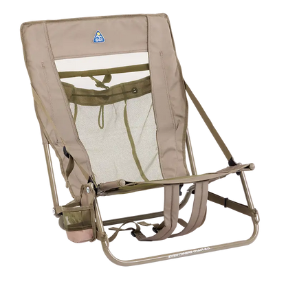 Sand-Friendly Everywhere Chair 2 - Choice 656 - Multi-Position Outdoor Beach Chair with Pillow - Aged Fatigue