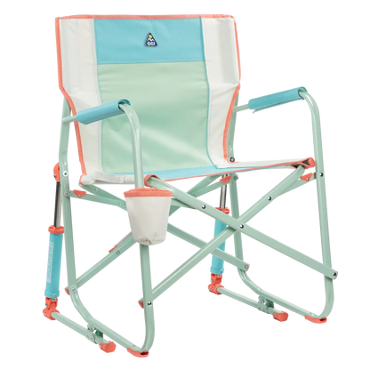 Heavy-Duty Freestyle Freestyle Rocker - Choice 711 - RoadTrip Rocker Smooth Motion Camp Chair - Ivory