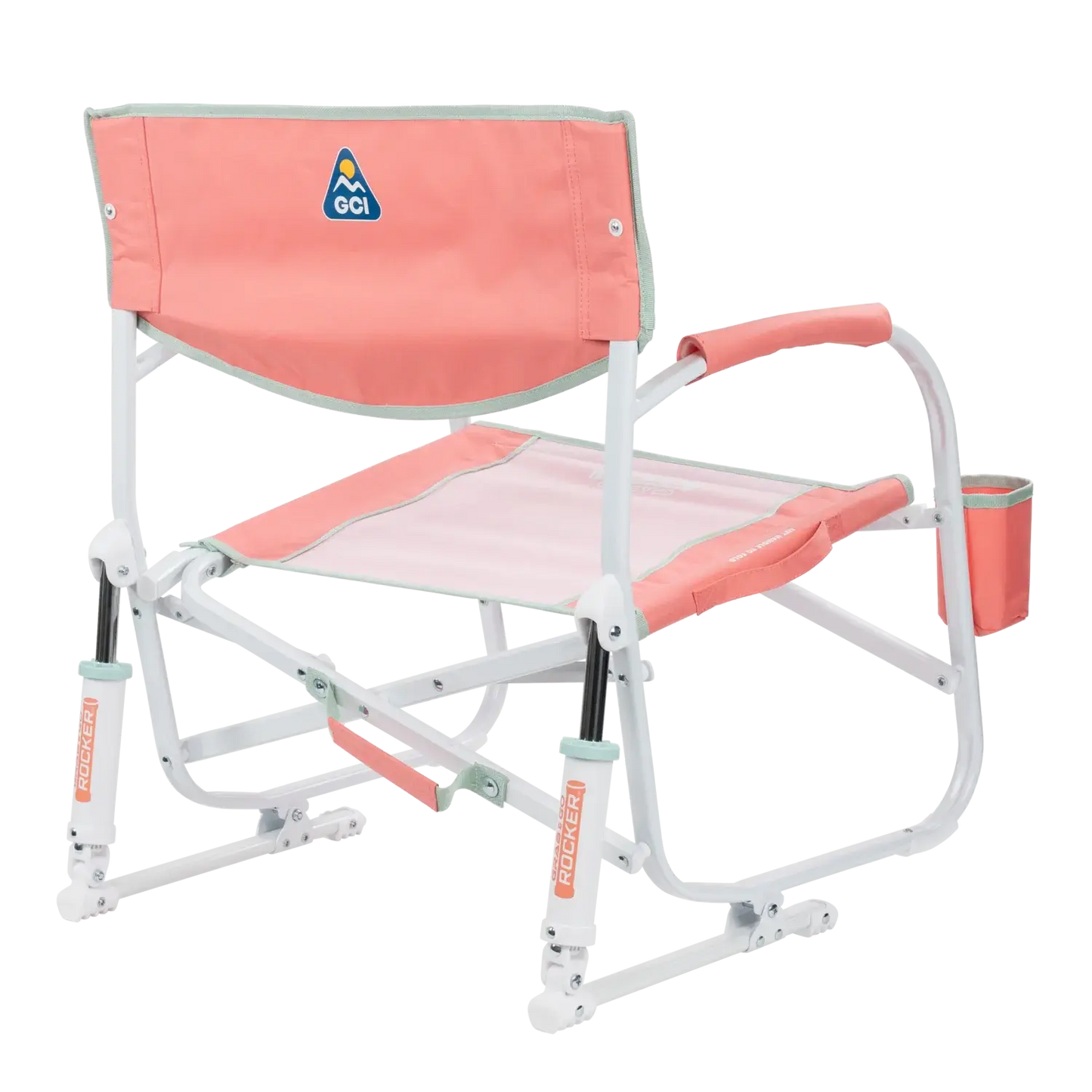 Premium All-Weather Grab & Go Rocker - Choice 551 - Freestyle Rocker Portable Outdoor Folding Chair Detail