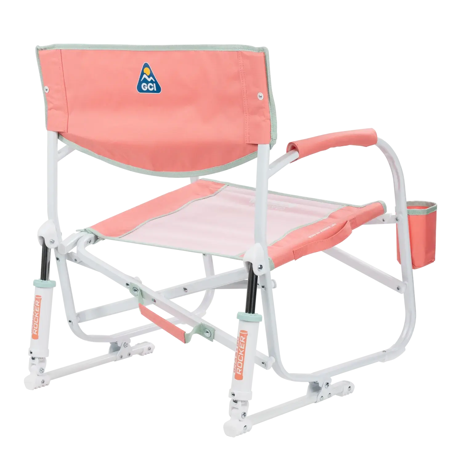 Premium All-Weather Grab & Go Rocker - Choice 551 - Freestyle Rocker Portable Outdoor Folding Chair Detail